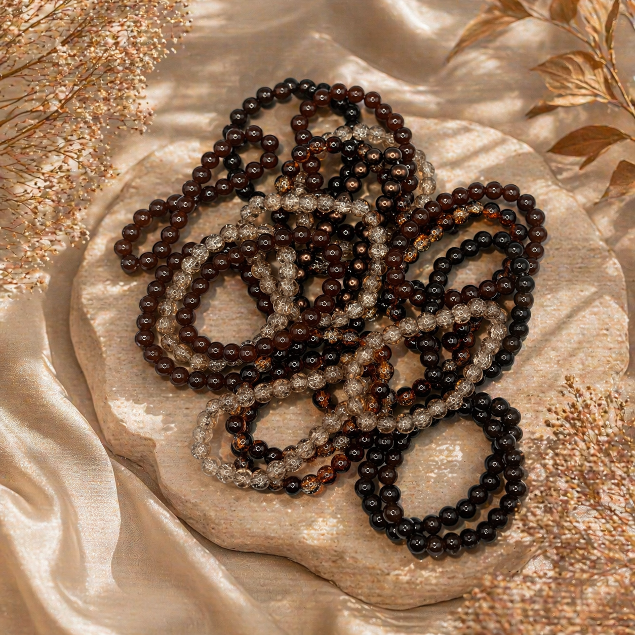 Beaded Stacks
