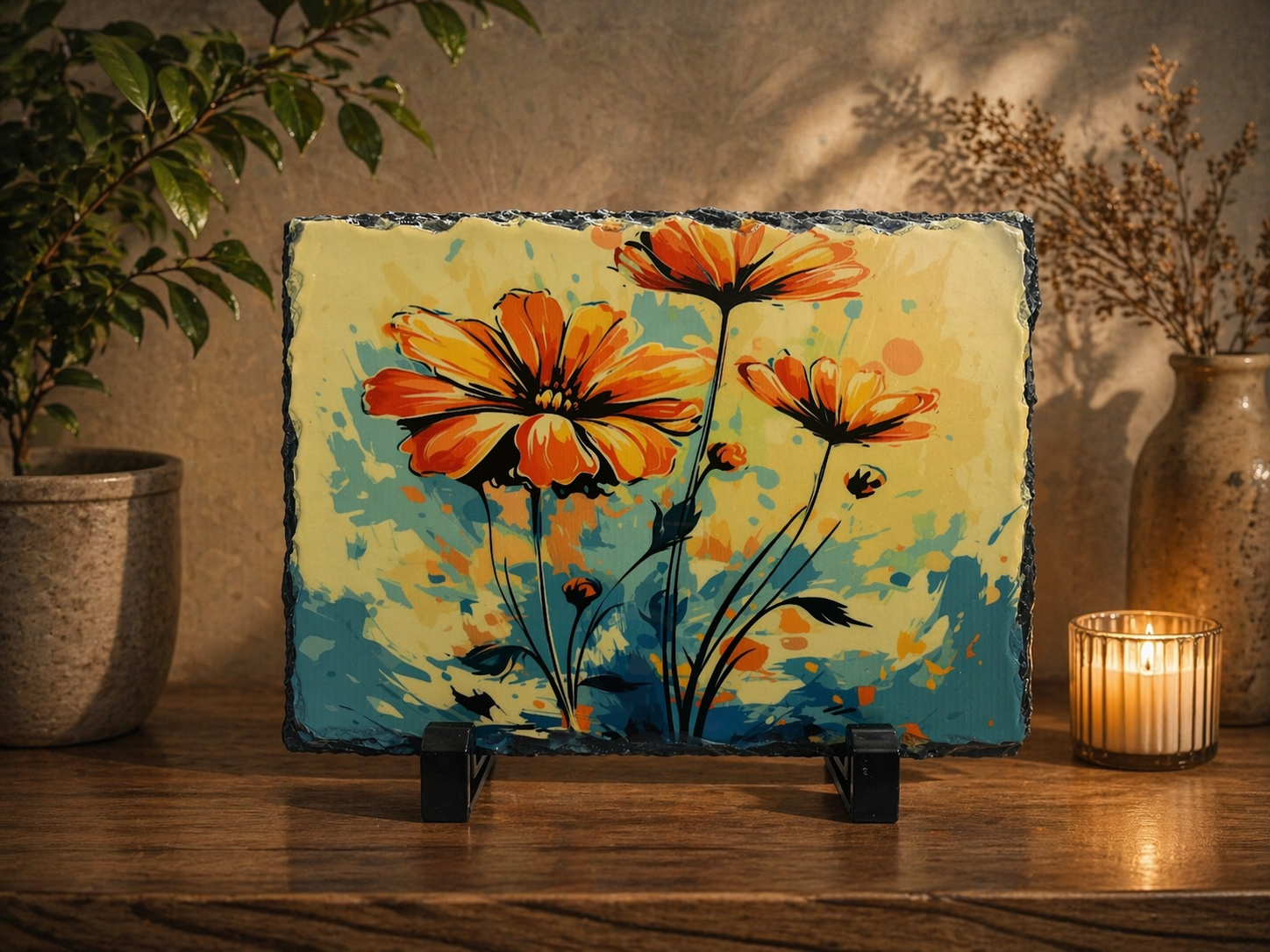 Floral Slates