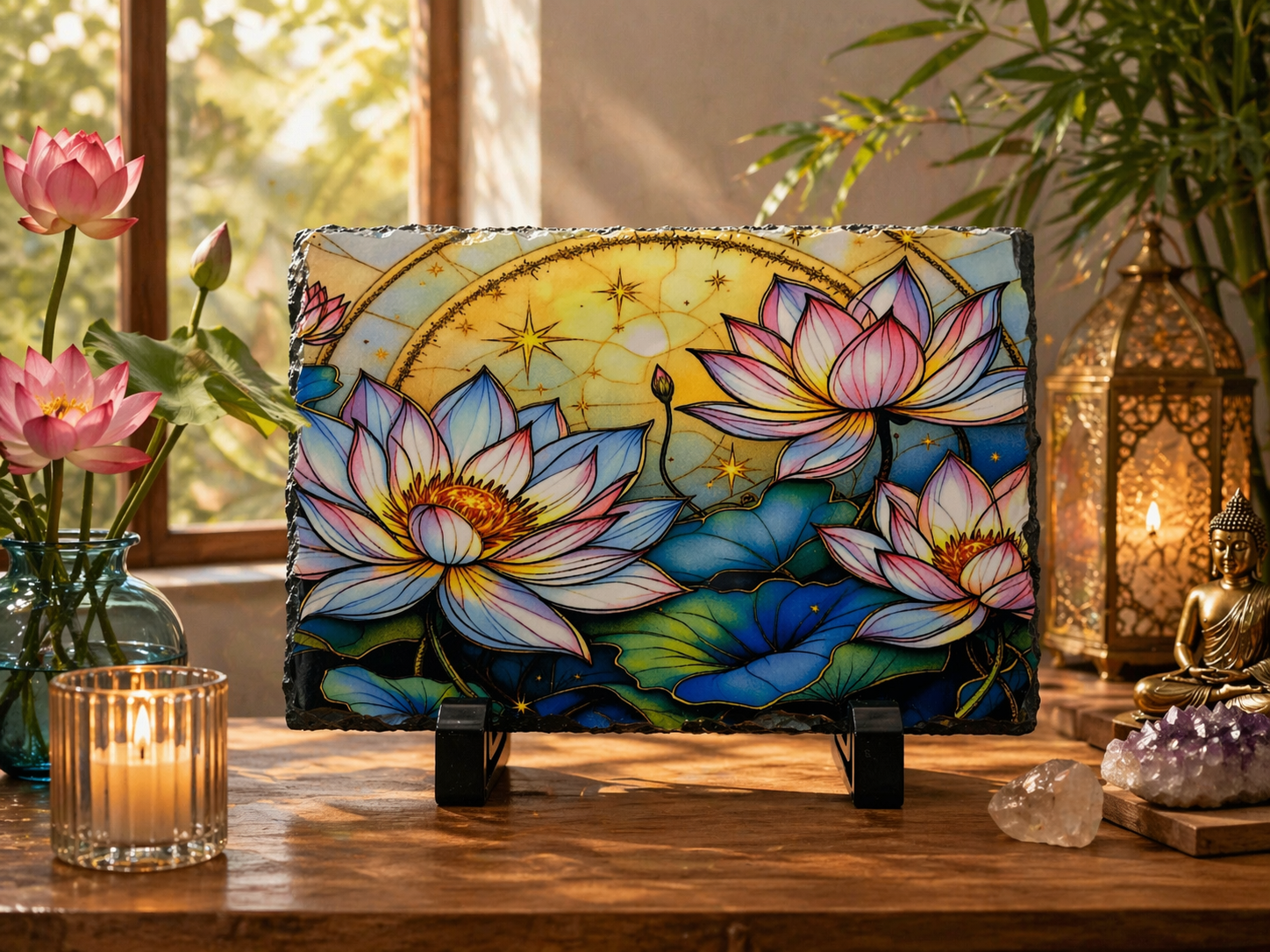 Floral Slates