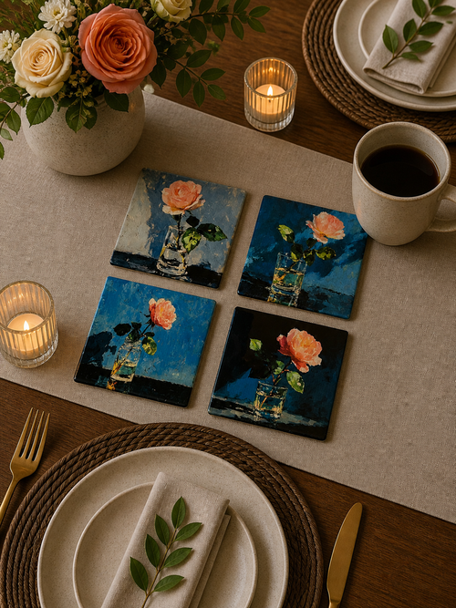 4-Image Coaster Set
